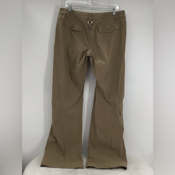 Athleta Women’s Nylon Cargo Pants Hiking Outdoor Casual Khaki Mid-Rise Size 14T - Picture 10 of 10